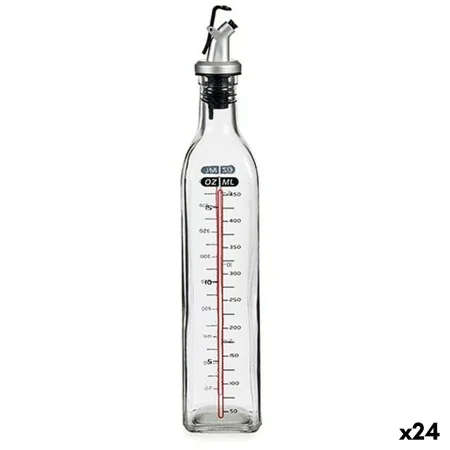 Cruet Transparent Glass 500 ml (24 Units) Meter by Vivalto, Dispensers for dressings and spices - Ref: S3632262, Price: 39,98...