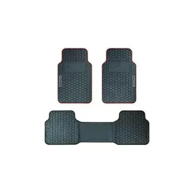 Conjunto de Tapetes de Carro Sparco SPCF500RD Preto/Vermelho Preto Vermelho (3 pcs) de Sparco, Tapetes antiderrapantes - Ref:...