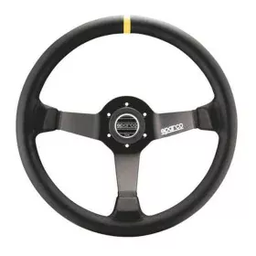 Rennsport-Lenkrad Sparco 015R345MLN Schwarz von Sparco, Lenkräder und Lenkerachsen - Ref: S3707933, Preis: 215,95 €, Rabatt: %