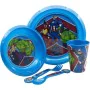 Set di Accessori per Bambini The Avengers CZ11309 Plastica (5 Pezzi) di The Avengers, Servizi da tavola per bambini - Rif: S3...