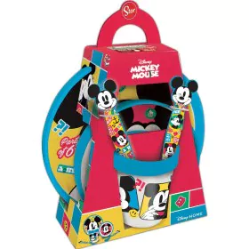 Kindergeschirr-Set Mickey Mouse CZ11306 Kunststoff (5 Stücke) von Mickey Mouse, Kindergeschirr - Ref: S37115720, Preis: 20,34...