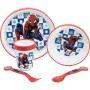 Ensemble Vaisselle pour Enfants Spider-Man CZ11308 Plastique (5 Pièces) de Spider-Man, Services pour enfant - Réf : S37115721...