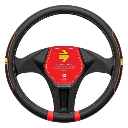 Steering Wheel Cover Momo MOMLSWC0FASBR Ø 38-39 cm by Momo, Steering wheels and shafts - Ref: S37115806, Price: 18,73 €, Disc...