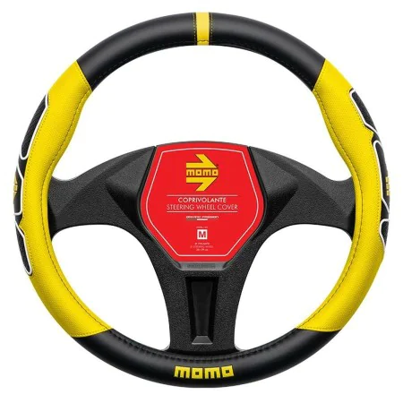 Steering Wheel Cover Momo MOMLSWC0FUNBY Ø 38-39 cm by Momo, Steering wheels and shafts - Ref: S37115810, Price: 17,98 €, Disc...