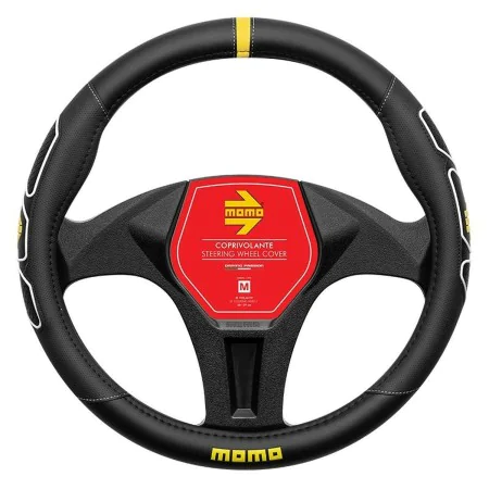 Steering Wheel Cover Momo MOMLSWC0PROBW Ø 38-39 cm by Momo, Steering wheels and shafts - Ref: S37115815, Price: 18,73 €, Disc...