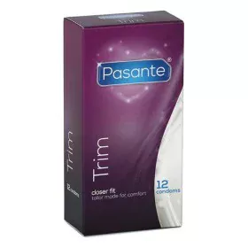 Preservativi Pasante Trim 12 Pezzi di Pasante, Preservativi maschili - Rif: S4001266, Prezzo: 3,29 €, Sconto: %