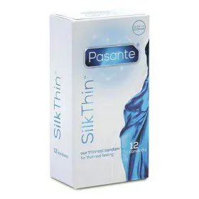 Préservatifs Pasante SilkThin 19 cm 53 mm de Pasante, Préservatifs masculins - Réf : S4001286, Prix : 4,26 €, Remise : %