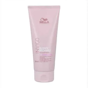 Conditioner for Dyed Hair Invigo Blonde Recharge Wella (200 ml) by Wella, Conditioners - Ref: S4246620, Price: 16,35 €, Disco...