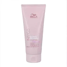 Amaciador para Cabelos Tingidos Invigo Blonde Recharge Wella (200 ml) de Wella, Acondicionadores - Ref: S4246620, Preço: 15,6...