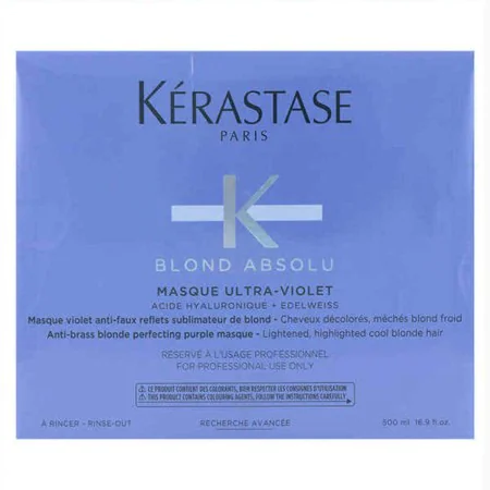 Masque pour cheveux Blond Absolu Ultra Violet Kerastase Blond Absolu (500 ml) de Kerastase, Soins et masques - Réf : S4248553...