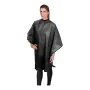 Hairdressing Cape Eurostil Black (130 x 112 cm) by Eurostil, Capes - Ref: S4255062, Price: 9,80 €, Discount: %