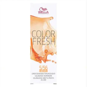 Coloração Semipermanente Color Fresh Wella Nº 5.56 (75 ml) de Wella, Coloração semipermanente - Ref: S4255216, Preço: 15,40 €...