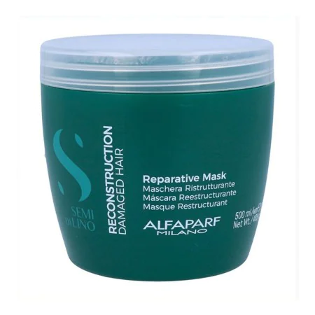 Hair Mask Alfaparf Milano Semidilino Reconstruct 500 ml (500 ml) by Alfaparf Milano, Deep Conditioners & Treatments - Ref: S4...