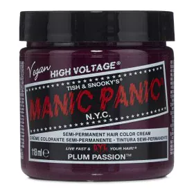 Tinte Permanente Manic Panic Classic Plum Passion (118 ml) de Manic Panic, Coloración permanente - Ref: S4256860, Precio: 10,...