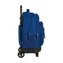 School Rucksack with Wheels Compact BlackFit8 Oxford Dark blue 33 X 45 X 22 cm by BlackFit8, Children's Backpacks - Ref: S430...