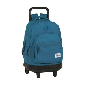 Schulrucksack mit Rädern Compact BlackFit8 Egeo Blau 33 X 45 X 22 cm von BlackFit8, Kinderrucksäcke - Ref: S4302526, Preis: 3...