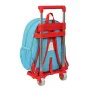 Trolley per la Scuola 3D The Lion King Simba Rosso Azzurro Chiaro (28 x 10 x 67 cm) di The Lion King, Zainetti per bambini - ...