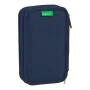 Plumier double Benetton United Rouge Blanc Vert Blue marine (12.5 x 19.5 x 4 cm) (28 pcs) de Benetton, Trousses - Réf : S4305...