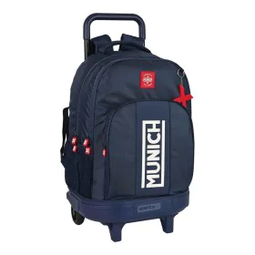 School Rucksack with Wheels Munich Storm Navy Blue 22 L by Munich, Children's Backpacks - Ref: S4305758, Price: 31,82 €, Disc...