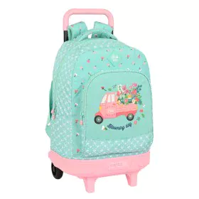 Mochila Escolar con Ruedas Glow Lab Pepa Verde 33 X 45 X 22 cm de Glow Lab, Mochilas infantiles - Ref: S4306245, Precio: 25,4...