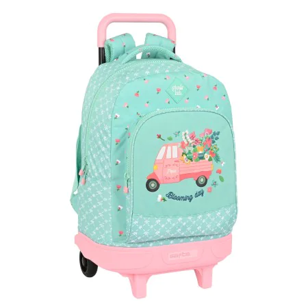 Mochila Escolar com Rodas Glow Lab Pepa Verde 33 X 45 X 22 cm de Glow Lab, Mochilas infantis - Ref: S4306245, Preço: 25,46 €,...