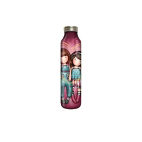 Water bottle Gorjuss Fireworks Metal Maroon (600 ml) by Gorjuss, Water bottles - Ref: S4306698, Price: 13,48 €, Discount: %