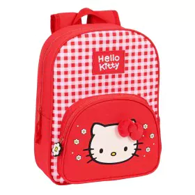 Sac à dos enfant Hello Kitty Spring Rouge (26 x 34 x 11 cm) de Hello Kitty, Sacs à dos enfant - Réf : S4307603, Prix : 14,59 ...