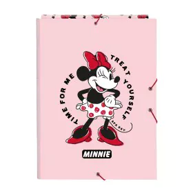 Classeur Minnie Mouse Me time Rose A4 de Minnie Mouse, Dossiers - Réf : S4307693, Prix : 7,95 €, Remise : %