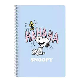 Notebook Snoopy Imagine Blue A4 80 Sheets by Snoopy, Exercise notebooks - Ref: S4307919, Price: 4,15 €, Discount: %