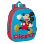 Zaino Scuola Mickey Mouse Clubhouse 3D 27 x 33 x 10 cm Rosso Azzurro di Mickey Mouse Clubhouse, Zainetti per bambini - Rif: S...