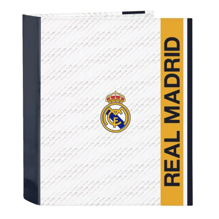 Reliure à anneaux Real Madrid C.F. Blanc A4 27 x 33 x 6 cm de Real Madrid C.F., Classeurs - Réf : S4309005, Prix : 7,91 €, Re...