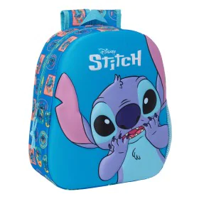 Mochila Escolar Stitch Azul 27 x 33 x 10 cm de Stitch, Mochilas infantiles - Ref: S4309361, Precio: 10,47 €, Descuento: %