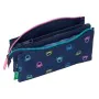 Portatodo Triple Benetton Cool Azul marino 22 x 12 x 3 cm de Benetton, Estuches - Ref: S4309971, Precio: 7,95 €, Descuento: %