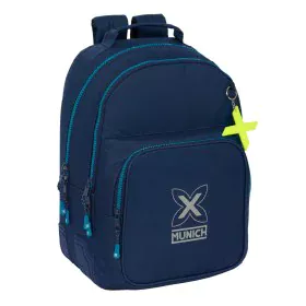 Cartable Munich Nautic Blue marine 32 x 42 x 15 cm de Munich, Sacs à dos enfant - Réf : S4310167, Prix : 24,55 €, Remise : %