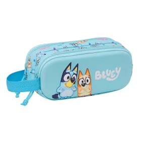 Zweifaches Mehrzweck-Etui Bluey Himmelsblau 21 x 8 x 6 cm von Bluey, Federmäppchen - Ref: S4310496, Preis: 8,97 €, Rabatt: %