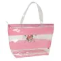 Bolsa Mulher Minnie Mouse Beach Cor de Rosa Transparente de Minnie Mouse, Shoppers e malas de ombro - Ref: S4311003, Preço: 1...