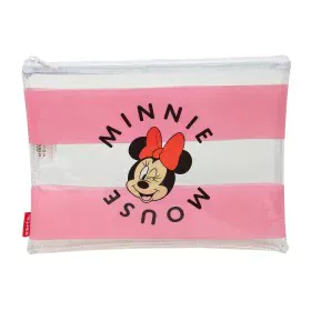 Waterproof Bag Minnie Mouse Beach Pink Transparent by Minnie Mouse, Cosmetic Cases - Ref: S4311004, Price: 5,82 €, Discount: %