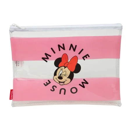 Bolsa Impermeável Minnie Mouse Beach Cor de Rosa Transparente de Minnie Mouse, Estojo de viagem - Ref: S4311004, Preço: 6,47 ...