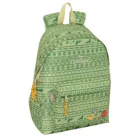 Mochila para notebook Mufasa Verde Bege 31 x 43 x 13 cm de Mufasa, Bolsas e capas para computadores portáteis e netbooks - Re...