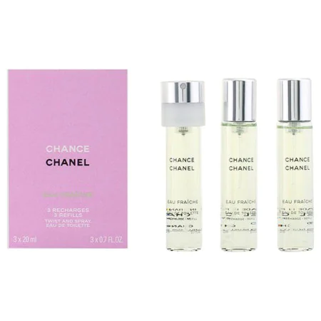 Set de Parfum Femme Chance Eau Fraiche Chanel Chance Eau Fraîche (3 pcs) de Chanel, Sets - Réf : S4514878, Prix : 116,38 €, R...