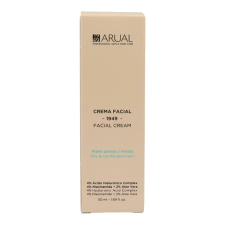 Démaquillant visage Arual Crema Facial 50 ml de Arual, Nettoyants et exfoliants - Réf : S4520559, Prix : 16,49 €, Remise : %