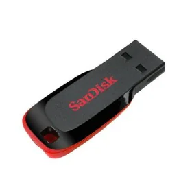 Pendrive SanDisk SDCZ50-016G-B35  USB 2.0 Noir 16 GB Rouge de SanDisk, Clés USB - Réf : S55020962, Prix : 7,88 €, Remise : %