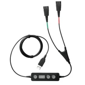 Adaptador USB Jabra Link 265 USB/QD Negro de Jabra, Cables USB - Ref: S55025136, Precio: 104,81 €, Descuento: %