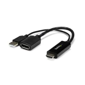 DisplayPort-zu-HDMI-Adapter Startech HD2DP    Schwarz 4K von Startech, DisplayPort-Kabel - Ref: S55057685, Preis: 61,99 €, Ra...