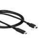 Adaptador USB C para Mini DisplayPort Startech CDP2MDPMM1MB   Preto 1 m de Startech, Cabos USB - Ref: S55058397, Preço: 25,37...