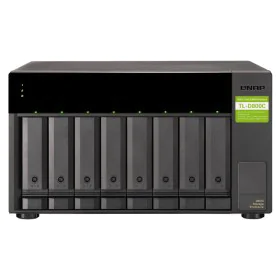 Network Storage Qnap TL-D800C Black Black/Grey by Qnap, Network attached storage - Ref: S55065368, Price: 503,71 €, Discount: %