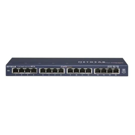 Switch Netgear GS116GE de Netgear, Commutateurs de réseau - Réf : S55068553, Prix : 105,73 €, Remise : %