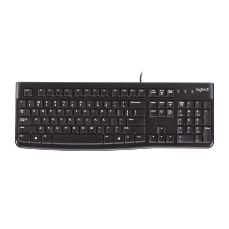 Tastiera Logitech K120 Qwerty UK Nero di Logitech, Tastiere - Rif: S55080717, Prezzo: 17,15 €, Sconto: %