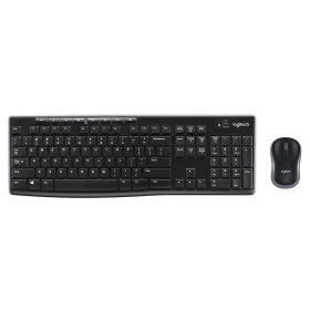 Tastatur mit Drahtloser Maus Logitech MK270 Azerty Französisch von Logitech, Tastatur-Maus-Sets - Ref: S55080772, Preis: 45,2...