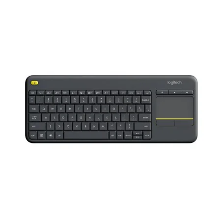 Clavier Logitech 920-007145 Anglais EEUU Noir QWERTY de Logitech, Claviers - Réf : S55080817, Prix : 56,58 €, Remise : %